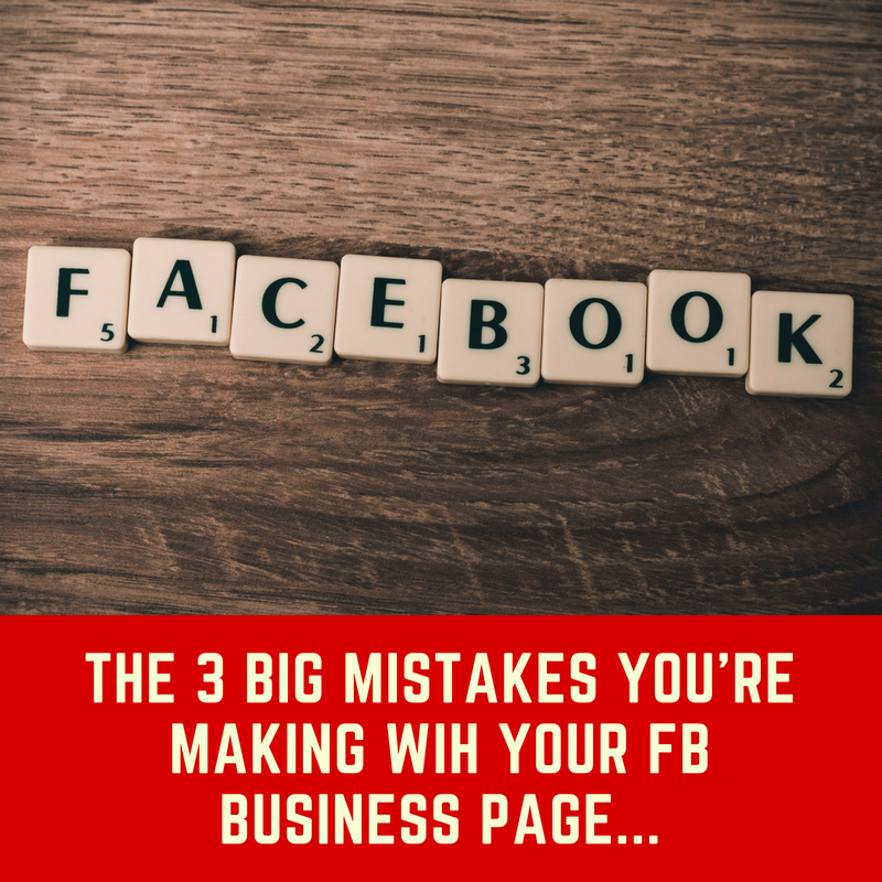Facebook mistakes